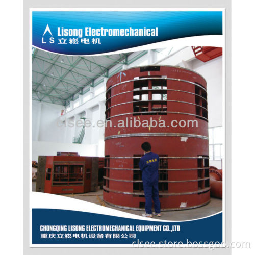 Vertical generator housing/water generator/hydro power